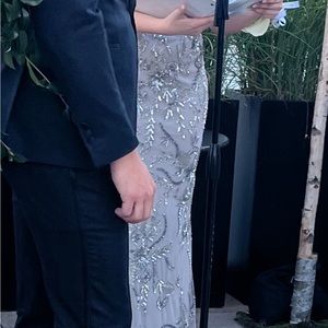 SPARKLE on NEW YEARS EVE ✨Aidan Mattox beaded column dress